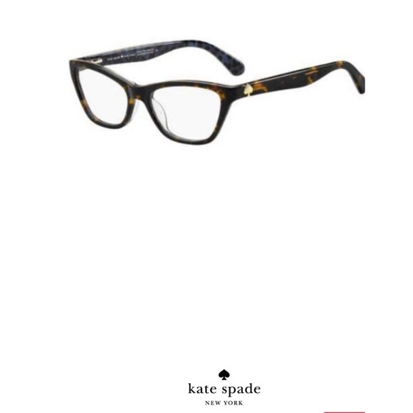 kate spade new york Accessories - KATE SPADE NEW YORK ALAYSHA 086 DARK HAVANA AUTHENTIC EYEGLASSES W/CASE